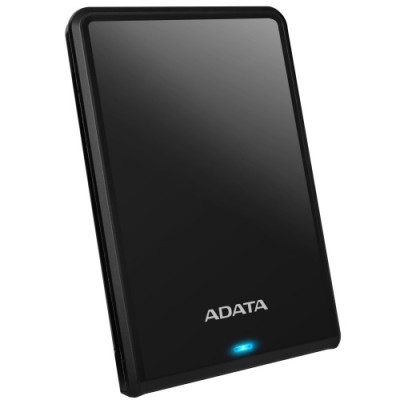 Disco Duro Adata Ahv620S 1Tu3 Cbk Slim Negro Usb 3.1 - HV620SBK-1T