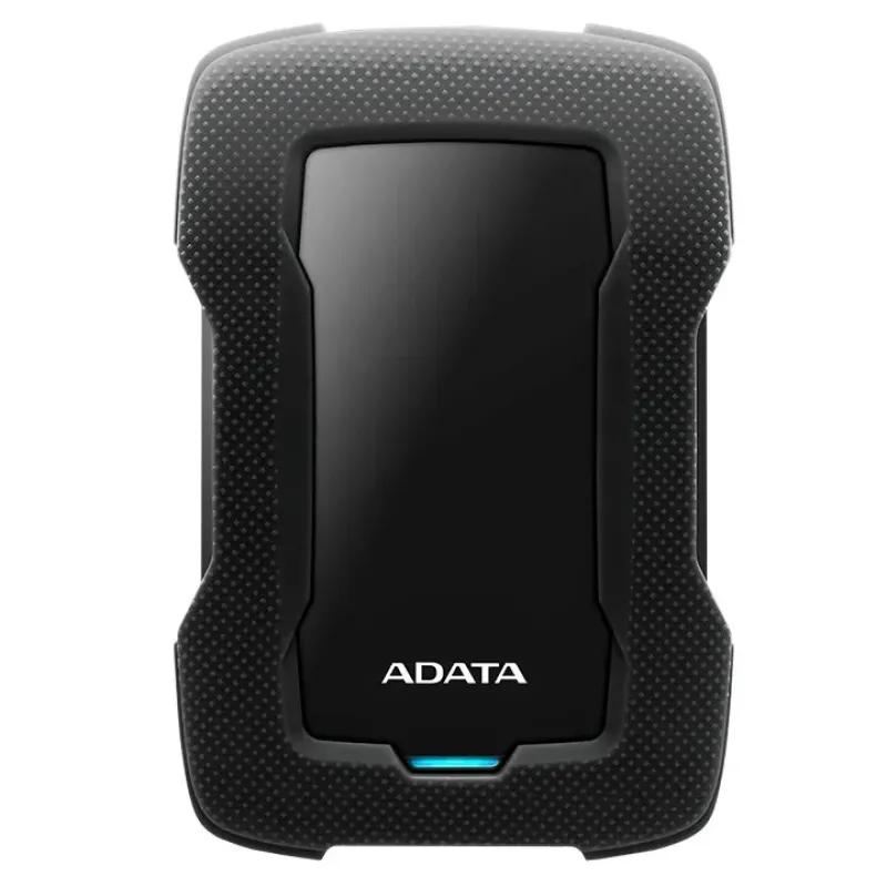 Disco Duro Adata Ahd330 1Tu31 Cbk Slim Negro Usb3.1 Carcasa De Silicon - HD330BK-1TB