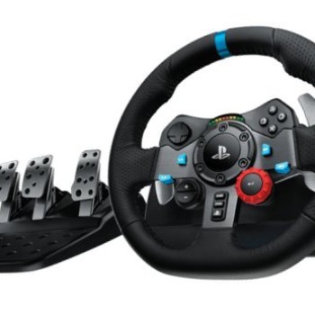 Volante con Pedales Logitech G29 Driving Force - Alámbrico USB 2.0 para PC y PlayStation