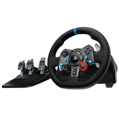 Volante con Pedales Logitech G29 Driving Force - Alámbrico -USB 2.0- para PC- PlayStation - 941-000111