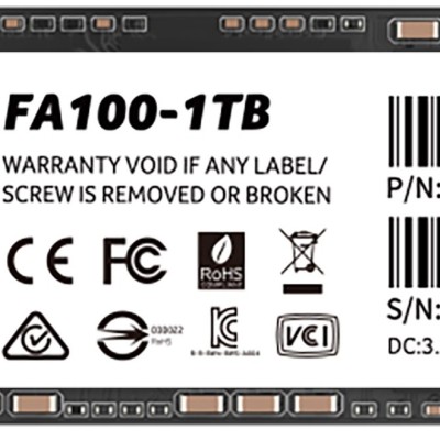 Unidad de Estado Sólido Acer FA100 - M.2 - 1TB - PCI-E 3x4 - BL.9BWWA.120