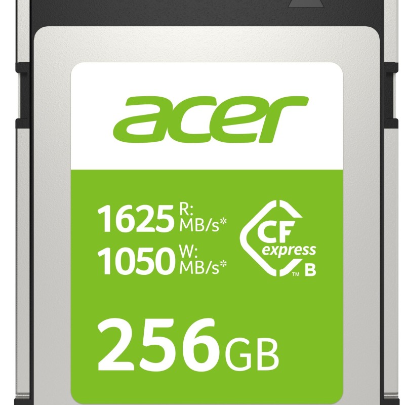 Memoria Compact Flash Express Acer CFE100 - 256GB - PCI-E 3.0 NVMe 1.3 - BL.9BWWA.319