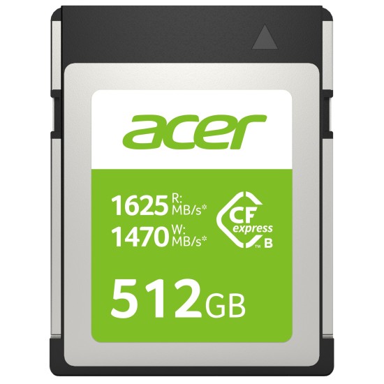 Memoria Compact Flash Express Acer CFE100 - 512GB - PCI-E 3.0 NVMe 1.3 - BL.9BWWA.320