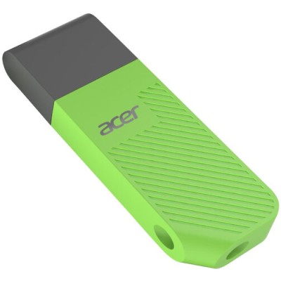 Memoria USB Acer UP300 - 256GB - USB 3.2 - Negro con Verde - BL.9BWWA.560