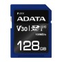 Memoria SDXC ADATA Premiere Pro - 128GB - Clase 10 - Negro/Azul - ASDX128GUI3V30S-R