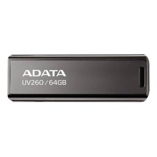 Memoria USB ADATA UV260 - 64GB - USB 2.0 - Negro - AUV260-64G-RBK