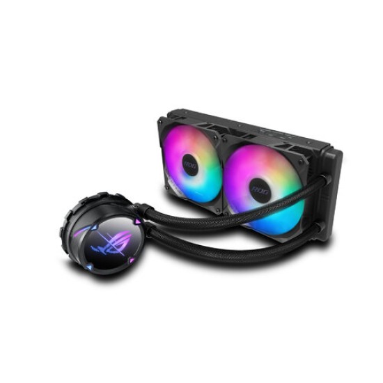 Enfriamiento Líquido ASUS ROG STRIX LC II 240 ARGB - 2 Ventiladores -  2500 RPM - RGB - ROG STRIX LC II 240 ARGB