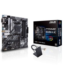 Tarjeta Madre ASUS PRIME B550M-A AC - Socket AM4 - Micro ATX - WiFi y Bluetooth
