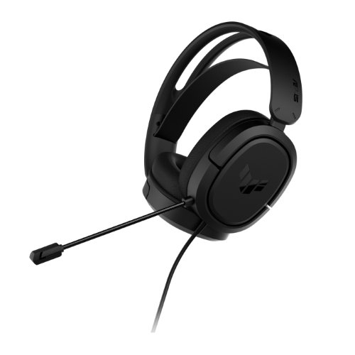 Diadema Gamer ASUS TUF GAMING H1 con Micrófono - Alámbrico - Negro