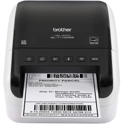 Impresora de Etiquetas Brother QL-1110NWB - 69 PPM - Térmica Directa - WiFi y Bluetooth