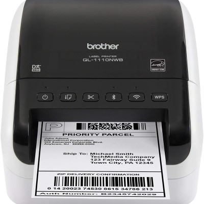 Impresora de Etiquetas Brother QL-1110NWB - 69PPM - Térmica Directa - USB 2.0 - Bluetooth - QL1110NWB