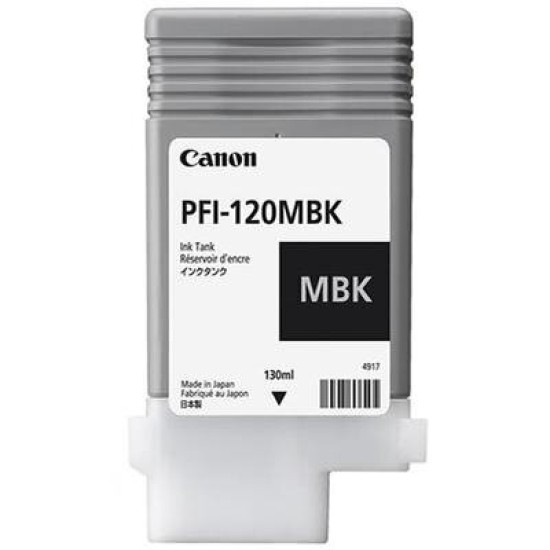 Tinta Canon PFI-120MBK - Negro Mate - 130ML - 2884C001AA