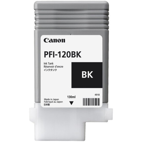 Tinta Canon PFI-120BK - Negro - 130ML - 2885C001AA
