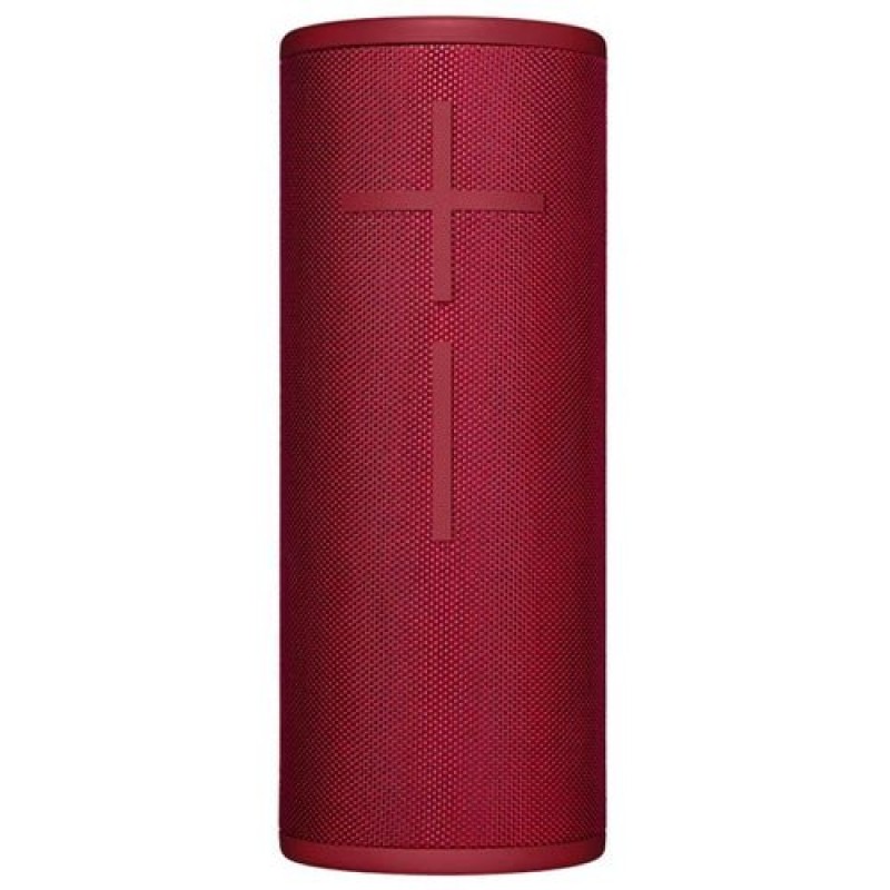 Bocina Logitech Ultimate Ears Megaboom 3 - Inalámbrica - Bluetooth - Rojo Soleado - 984-001400