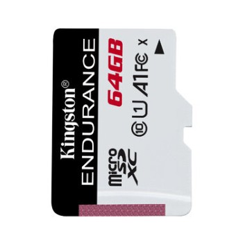 Memoria MicroSDXC Kingston High Endurance 64GB Clase 10 UHS-I A1 - SDCE/64GB