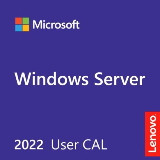 Lenovo Windows Server 2022/2019 CAL - 5 Usuarios - Standard o Datacenter - 7S05007XWW