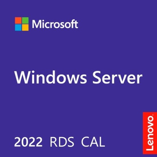 Lenovo Windows Server 2022 - CAL - 5 Usuarios - Escritorio Remoto - 7S050086WW