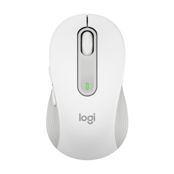 Mouse Logitech M650 Medium Inalámbrico - 5 Botones Silenciosos - Blanco - Modelo 910-006252
