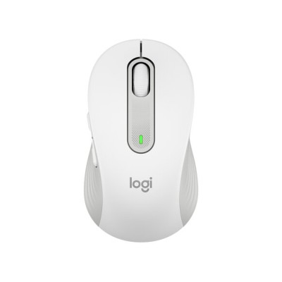 Mouse Logitech M650 Medium - Inalámbrico - USB - 5 Botones - Blanco - 910-006252