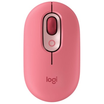 Mouse Logitech POP Inalámbrico USB - 4 Botones - Color Heartbreaker - Modelo 910-006551