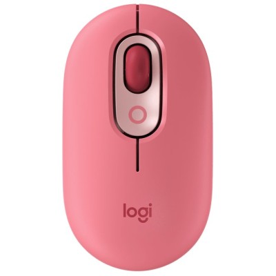 Mouse Logitech POP - Inalámbrico - USB - 4 Botones - Heartbreaker - 910-006551