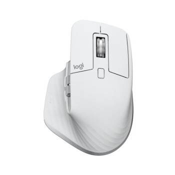 Mouse Gamer Logitech MX MASTER 3S - Inalámbrico - 7 Botones - Gris Pálido - 910-006562