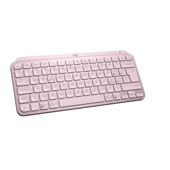 Teclado Logitech MX Keys Mini - Inalámbrico - Rosa - 920-010478