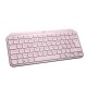Teclado Logitech MX Keys Mini - Inalámbrico - Rosa - 920-010478
