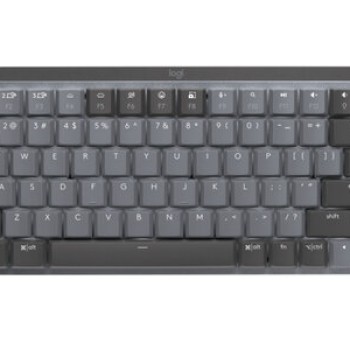 Teclado Mecánico Inalámbrico Logitech MX Mini - Bluetooth, USB, Gris - Modelo 920-010846