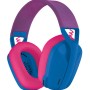 Diadema Gamer Logitech G435 - Inalámbrico - Micrófono - Azul con Rosa - 981-001061