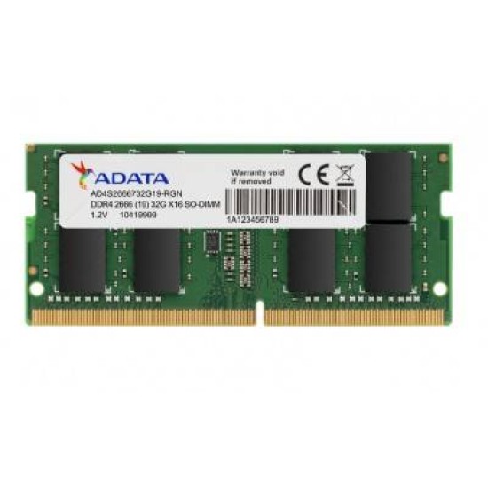Memoria Ram Adata Ddr4 8Gb 2666Mhz So Dimm Para Laptop - AD4S26668G19-SGN