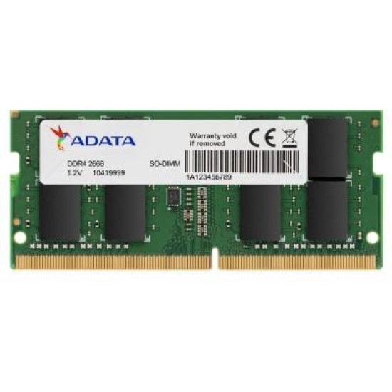 Memoria Ram Adata Ddr4 4Gb 2666 Mhz So Dimm Para Laptop - AD4S26664G19-SGN
