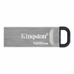 Memoria USB Kingston DataTraveler Kyson 128GB USB 3.2 Gen 1 Plata - DTKN/128GB