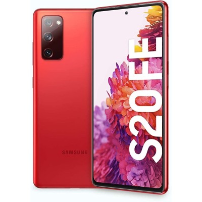 Smartphone Samsung Galaxy S20 FE 5G - 6.5" - Octa Core - 6GB - 128GB - Cámaras 12MP/32MP - 4500 mAh - Android - Rojo - SM-G781BZRLLTM