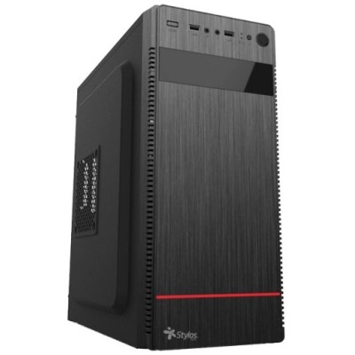 Gabinete Stylos Stpgac4B Atx/Micro Atx/Mini Itx Fuente 500W - STPGAC4B