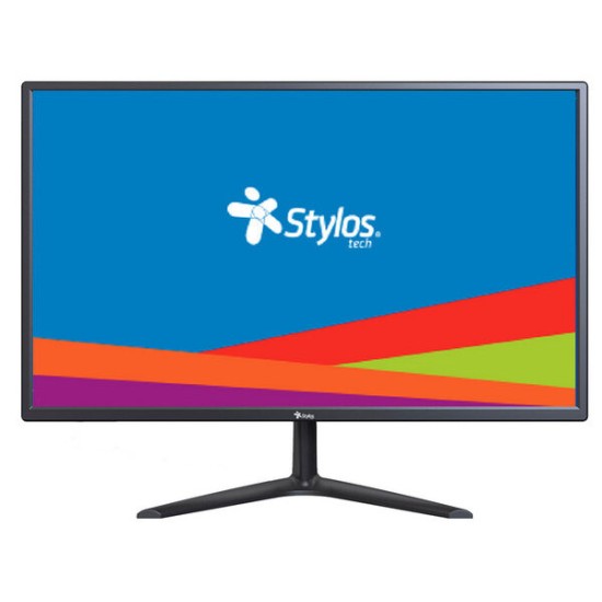 Monitor Stylos Tech - 19" - HD - HDMI - VGA - STPMOT3B