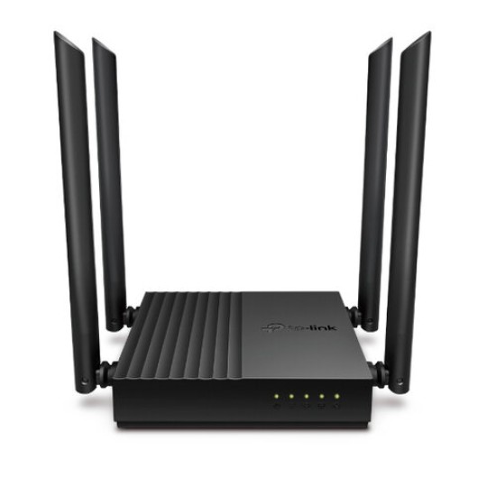 Router TP-LINK ARCHER C64 - 2.4/5GHz - 400/867 Mbps - 4x RJ-45 - 4 Antenas - Archer C64