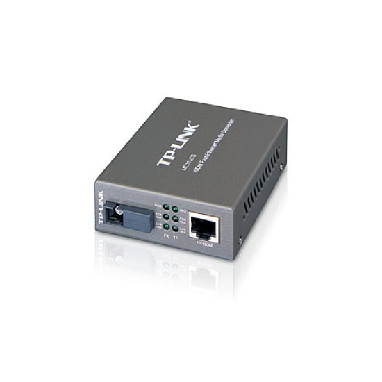 Convertidor de Medios TP-Link MC111CS - Mono Modo WDM Conector de Fibra SC a RJ45 10/10Mbps - Duplex Total Hast - MC111CS