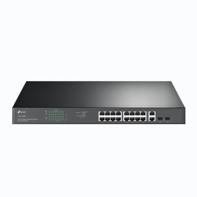 Switch TP LINK TL-SG1218MP - 16 Puertos - Gigabit - 2 SFP - No Gestionado - TL-SG1218MP