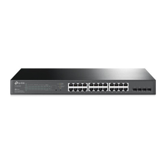 Switch TP-LINK Jetstream - 24 Puertos - Gigabit - 4 SFP - PoE - Gestionado - TL-SG2428P