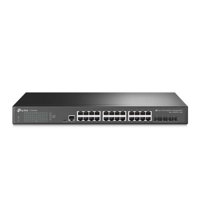 Switch TP-LINK JetStream - 24 Puertos - Gigabit - 4 SFP+ - Gestionado - TL-SG3428X