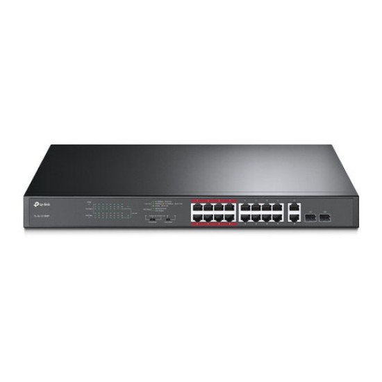 Switch TP-LINK SL1218MP - 16 Puertos - Gigabit - PoE - 2 SFP - No Gestionado - TL-SL1218MP