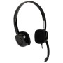 Diadema Logitech H151 - 3.5mm - Micrófono integrado - Negro - 981-000587