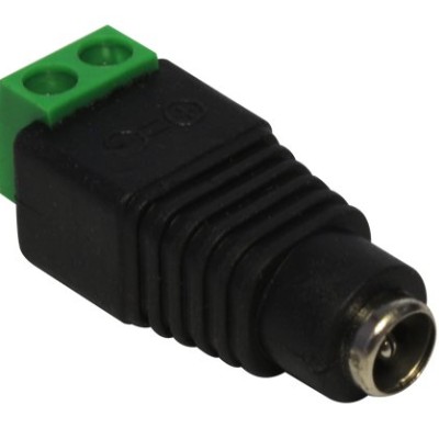 Conector Xcase VVCONEC53 - 2.1/5.5mm - Hembra a conector terminal para atornillar - VVCONEC53