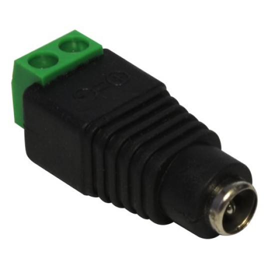 Conector Xcase VVCONEC53 - 2.1/5.5mm - Hembra a conector terminal para atornillar - VVCONEC53