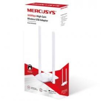 Adaptador WiFi USB Mercusys MW300UH 300 Mbps con Antena Externa