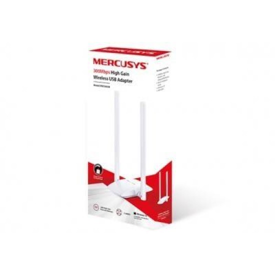 Tarjeta De Red Y Adaptador Mercusys Mw300Uh Usb 300 Mbps - MW300UH