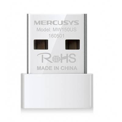 Adaptador De Red Mercusys Mw150Us Usb 2.0 Inalámbrica 150 Mbps 802.11N/G/B - MW150US