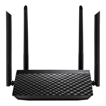 Router ASUS RT-AC1200 V2 Doble Banda 2.4/5GHz 867Mbps 4 Antenas