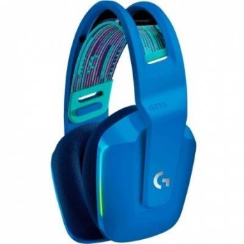 Diadema Gamer Logitech G733 Inalámbrico Micrófono Rgb Azul - 981-000942